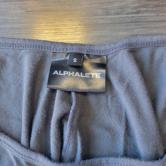 Alphalete Aspire Crop Top in *GREY* (cover pic for fit) - Picture 7 of 7